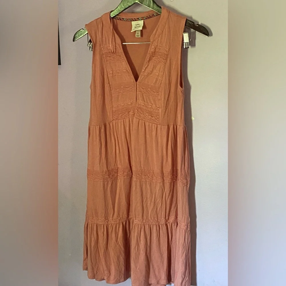 Rayon Knit Coral Sundress